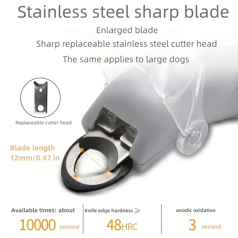Professional LED Pet Nail Clippers — Never Cut Too Deep Again